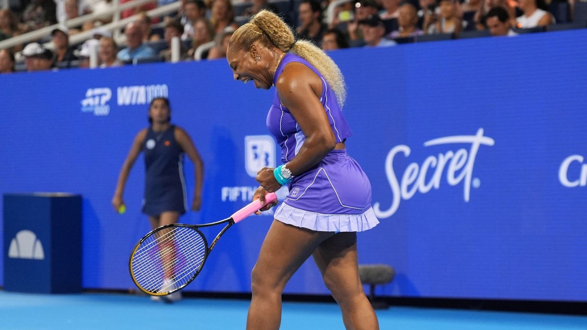 Americká tenistka Serena Williamsová.