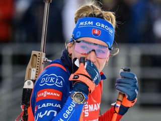 Slovenská biatlonistka Paulína Bátovská Fialková.