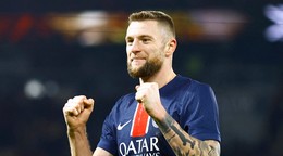 Milan Škriniar v drese PSG.