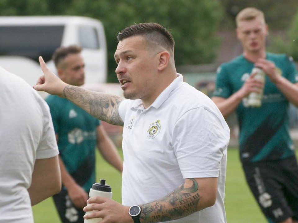 Filip Hlohovský, tréner FC Baník Prievidza.