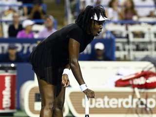 Venus Williamsová na turnaji WTA vo Washingtone.