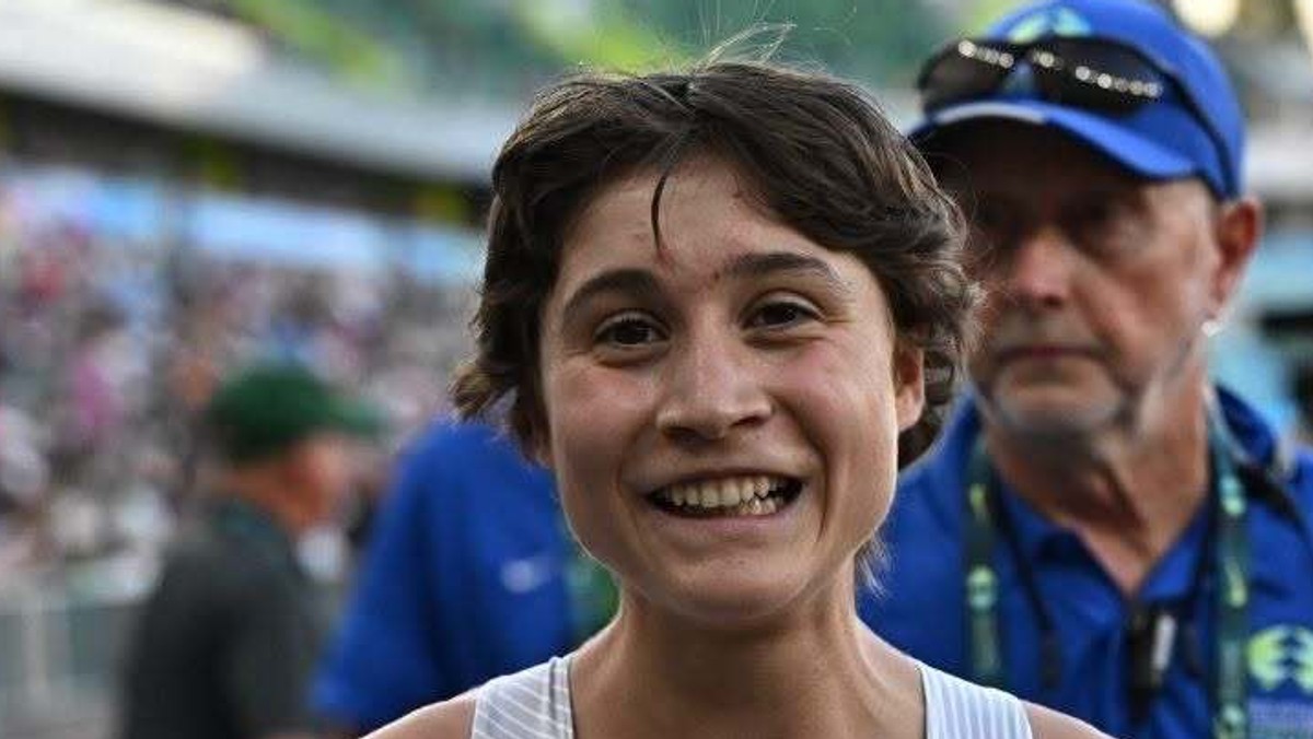Anna Svrček počas MS v atletike do 20 rokov 2026.