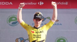 Britský cyklista Matthew Brennan počas Vuelta a Espaňa 2026.