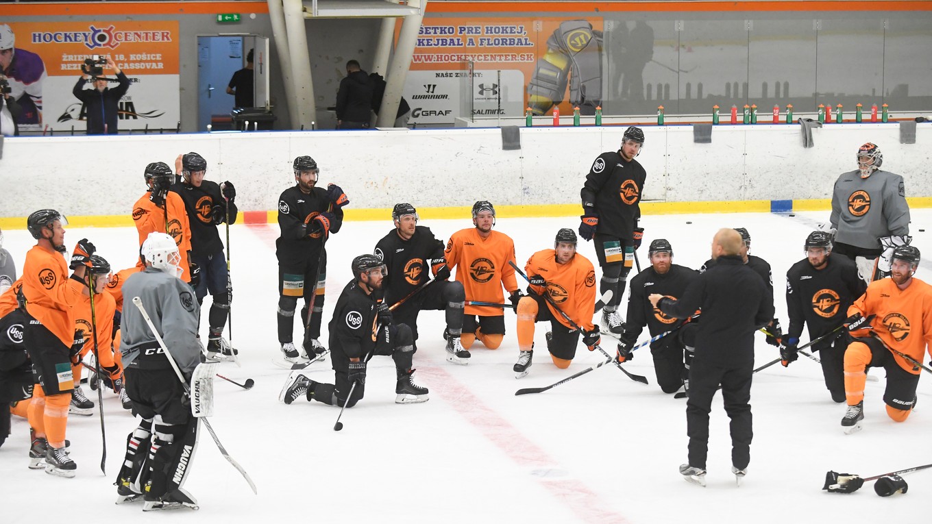 Prvý oficiálny tréning HC Košice pred sezónou 2021/2022.