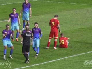 Hráči Radôstky okamžite protestovali.