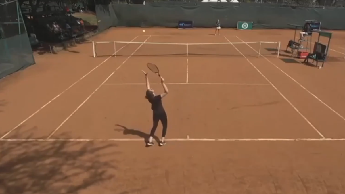 Egyptská hráčka Hajar Abdelkaderová