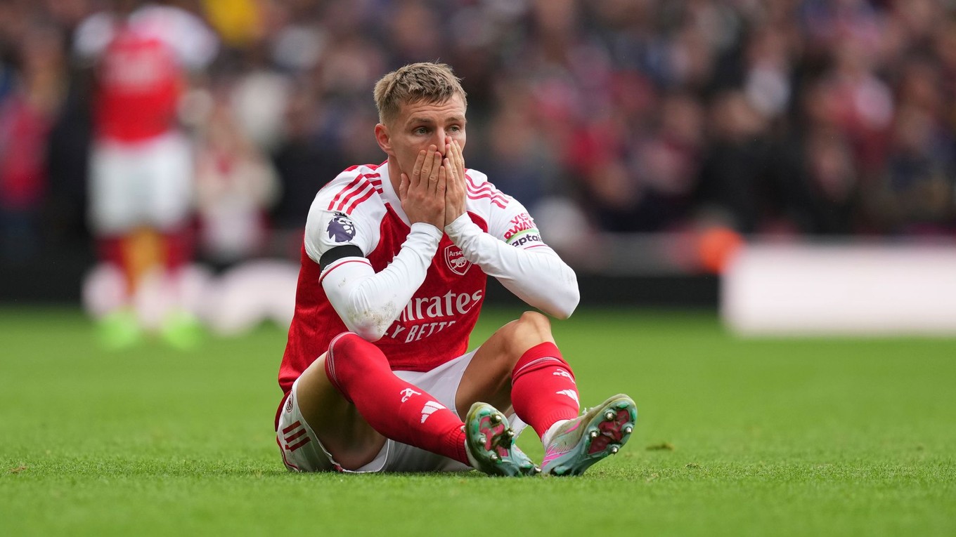 Martin Ödegaard reaguje po zranení