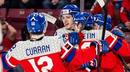 Radosť hráčov Česka na MS do 20 rokov 2026.