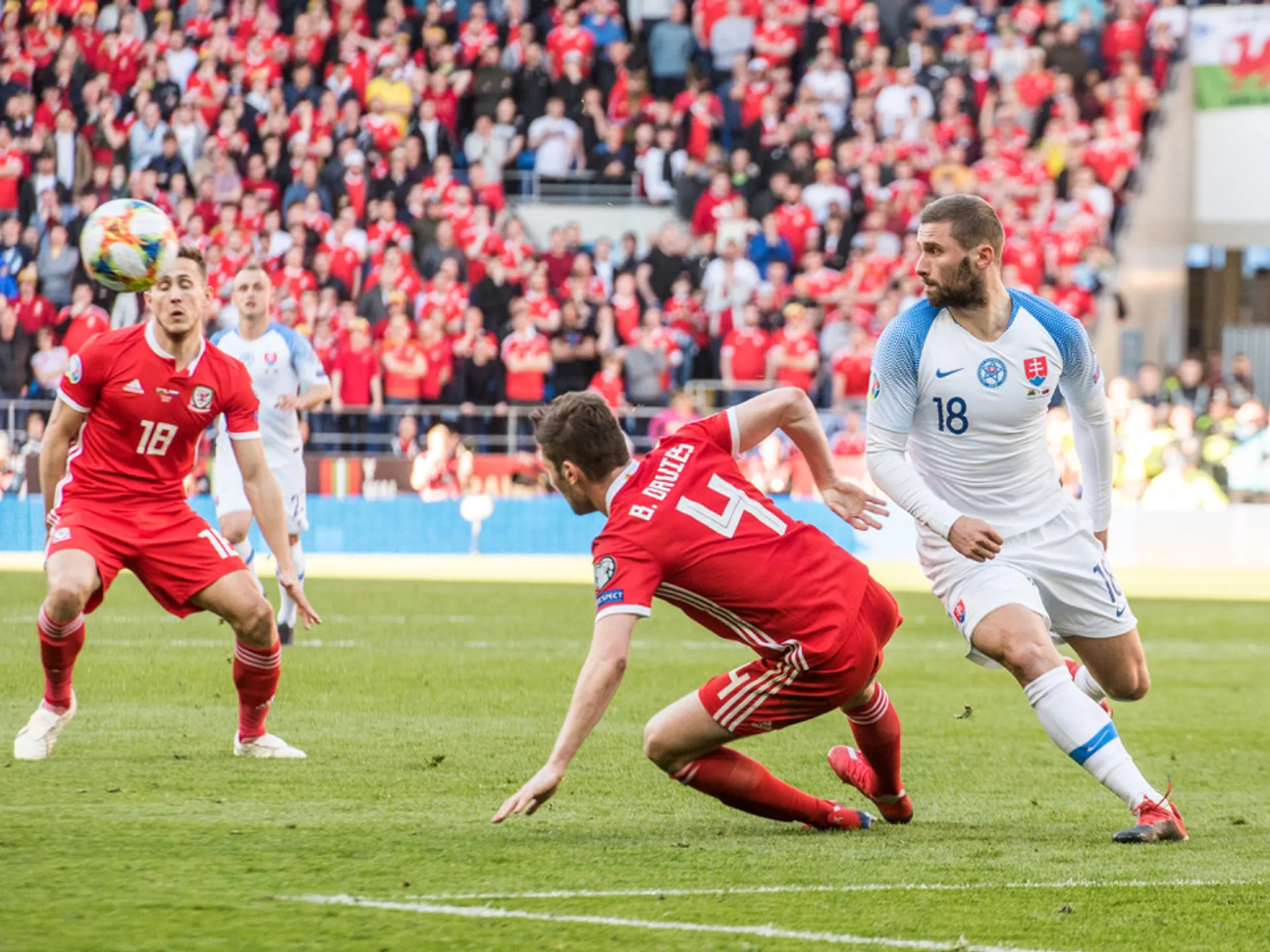 Pavol Šafranko nastúpil v marci za Slovensku proti Walesu.