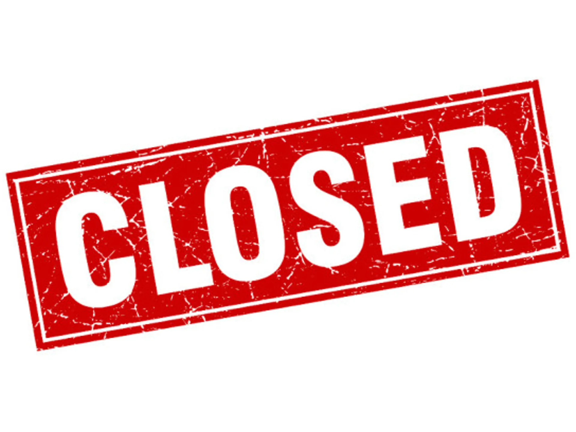 Sekretariát zatvorený