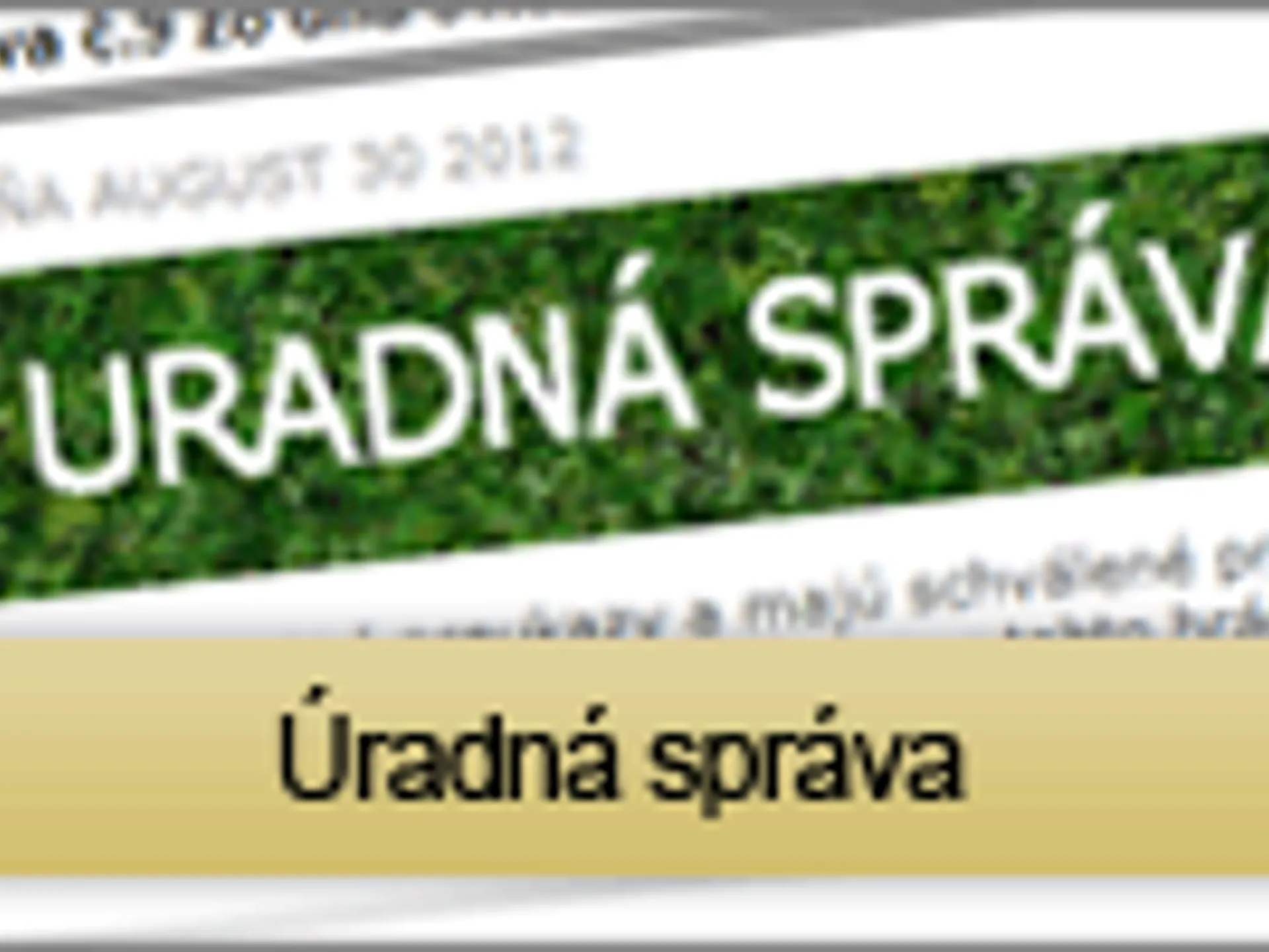 Úradná správa ObFZ Košice - okolie č.16