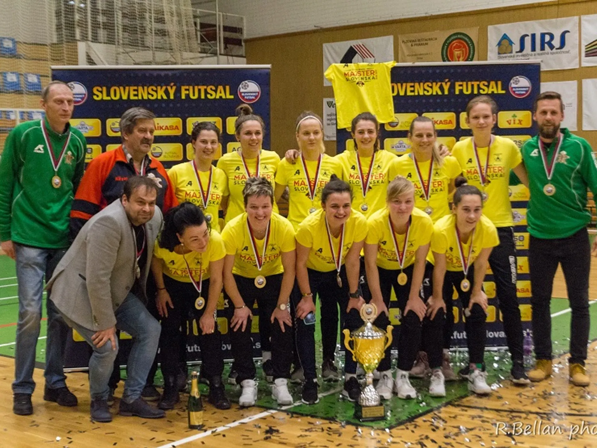 TITUL MAJSTERIEK SLOVENSKA V ŽENSKEJ FUTSALOVEJ LIGE PATRÍ ŽILINE