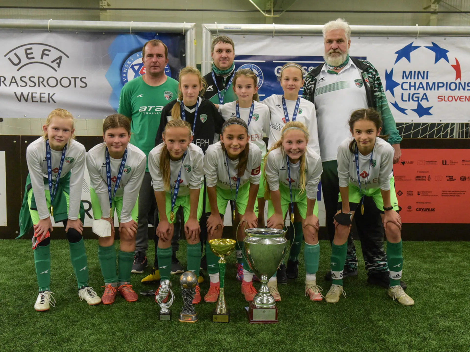 GRASSROOTS – Žiaci JUPIE FŠMH Podlavice a žiačky 1. FC Tatran Prešov víťazmi MCHL 2021