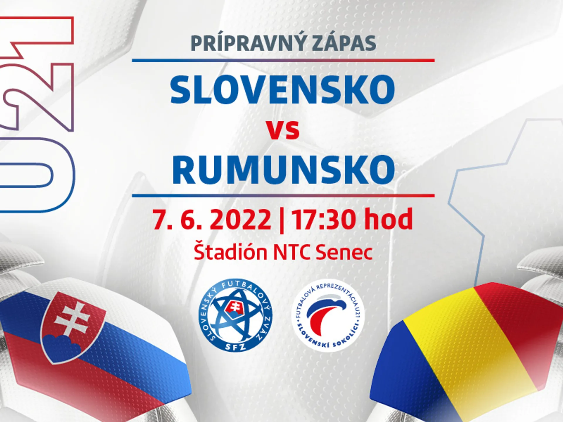 U21 - Vstupenky na prípravný zápas s Rumunskom v predaji online