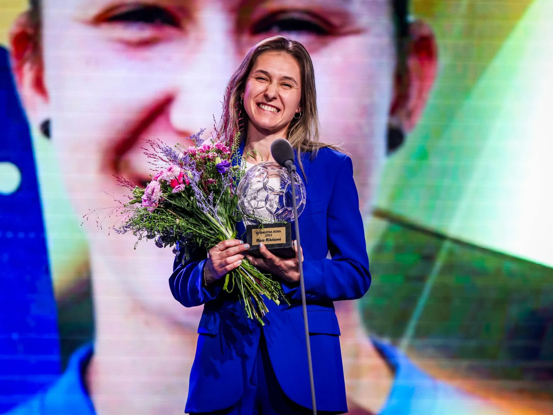 Futbalistka roka 2023 Mária Mikolajová