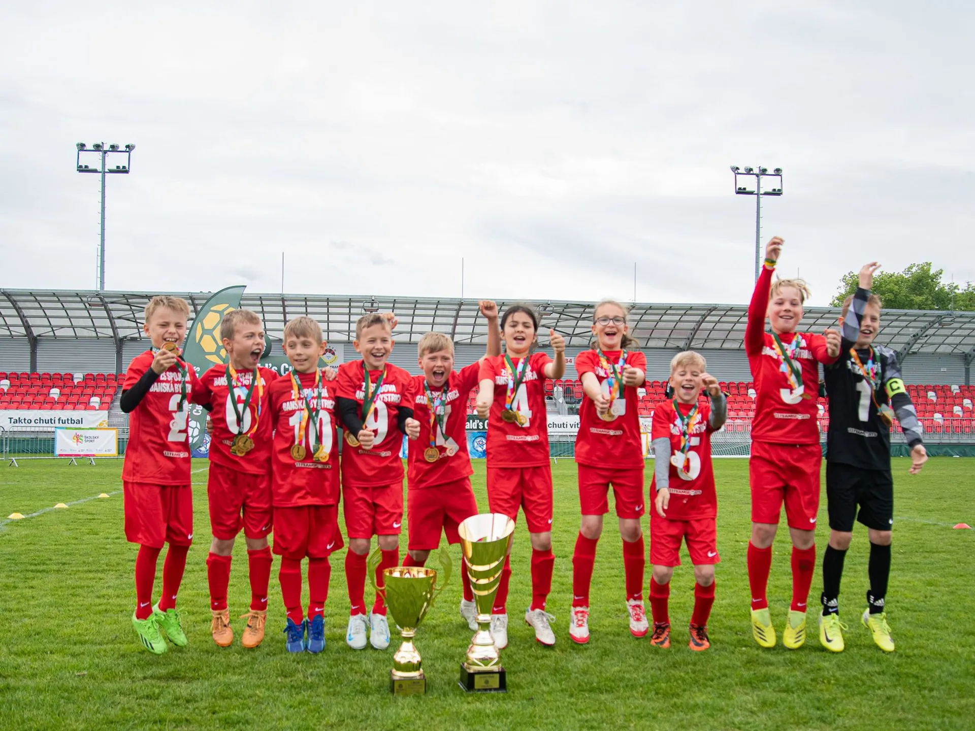Víťazná škola 26. ročníku McDonald's Cupu ZŠ Spojová, Banská Bystrica
