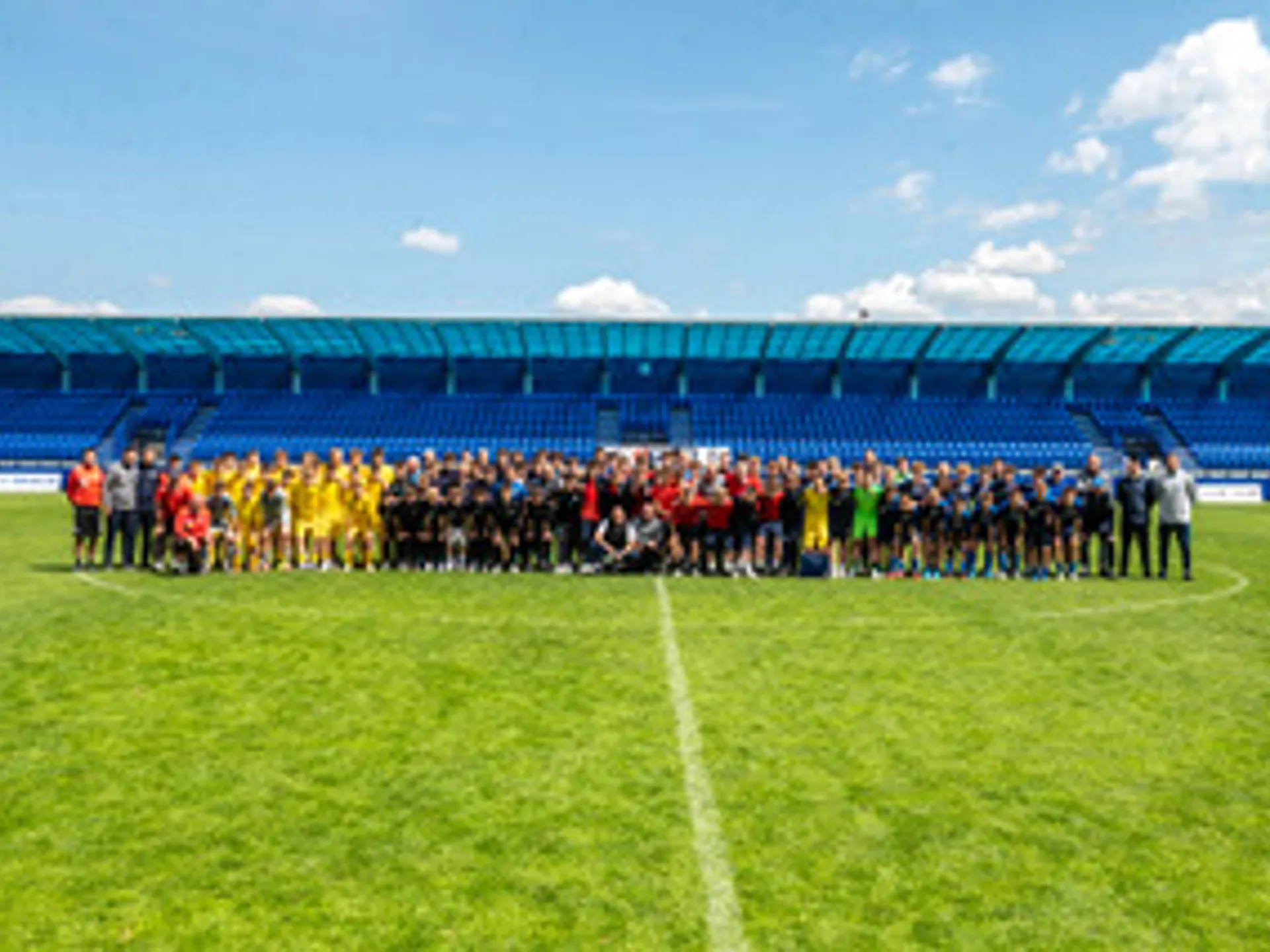 Spoločná fotografia tímov po skončení regionálneho turnaja