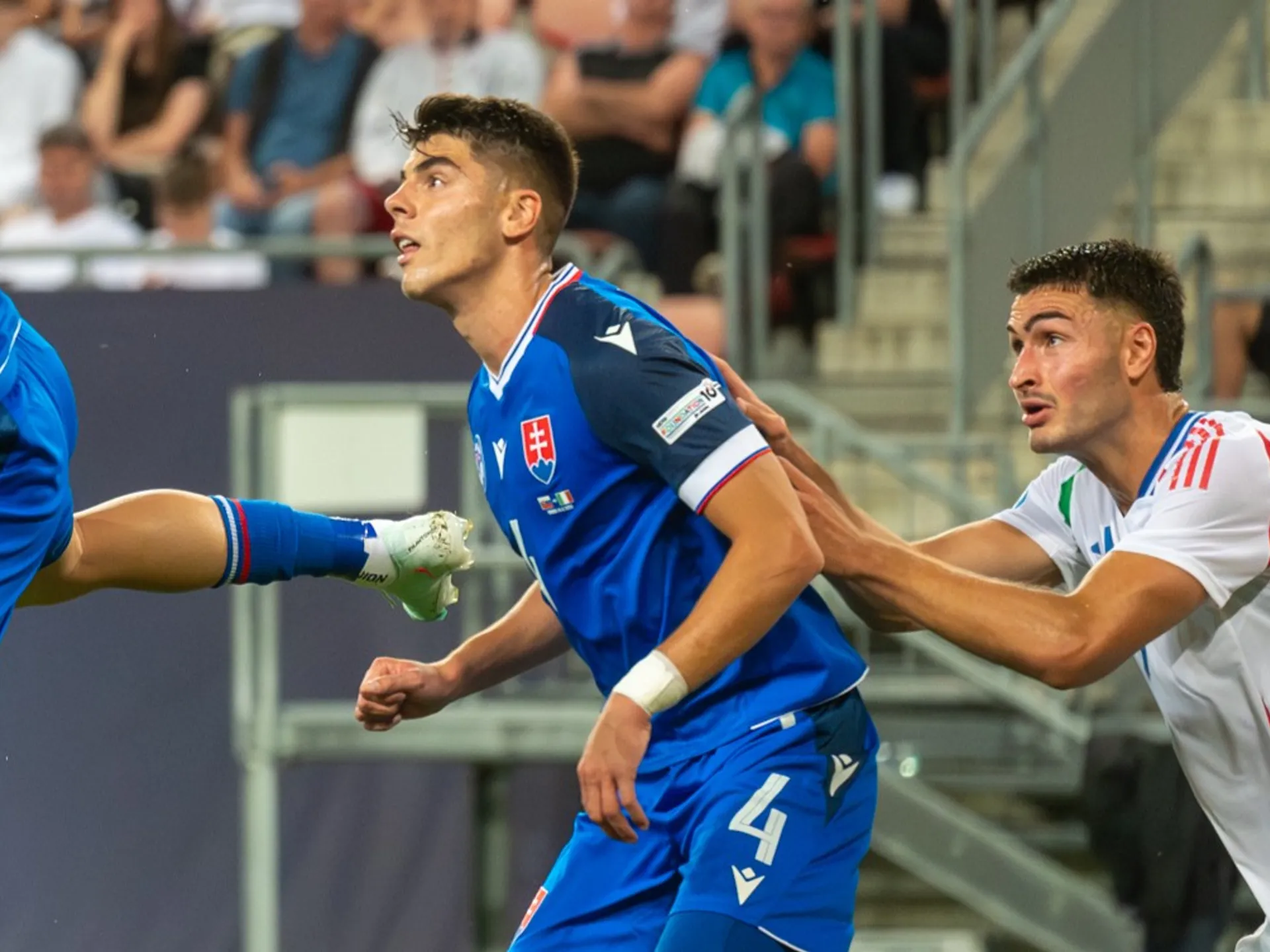 Adam Obert v súboji.