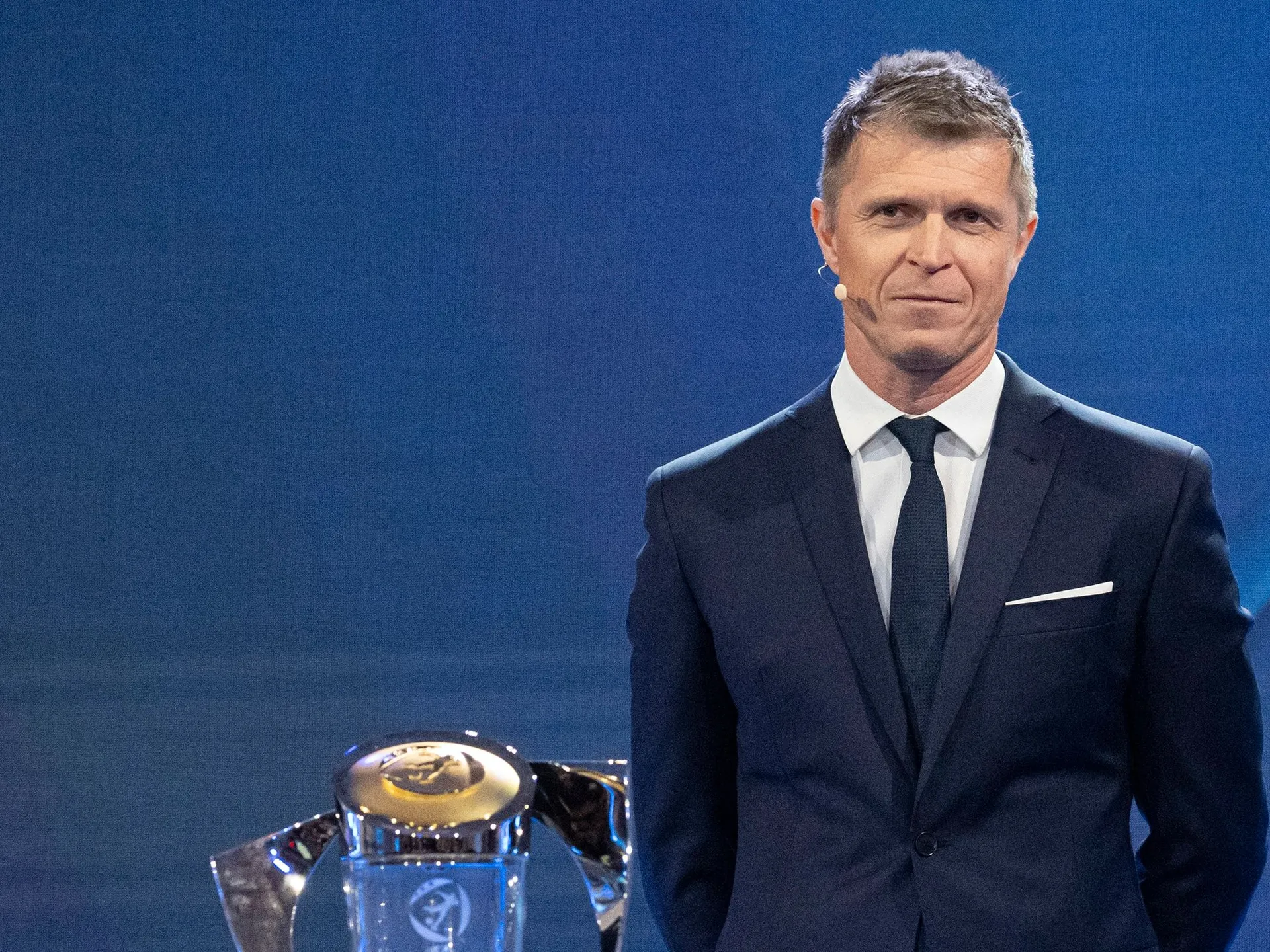 Ambasádor ME do 21 rokov 2025 -  Vratislav Greško (3.12.2024, Bratislava).