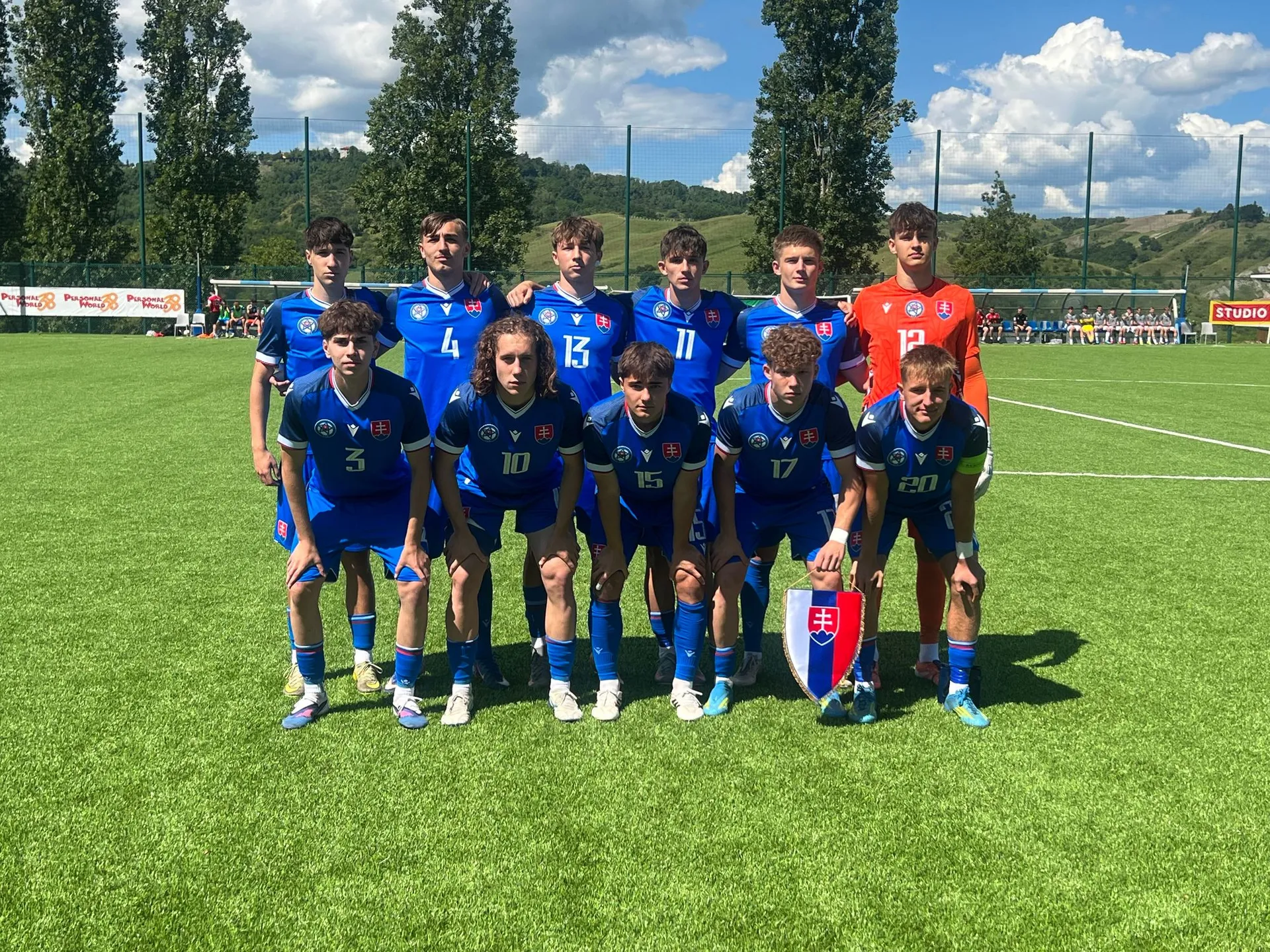 U18 (19) – Lotyšsko – Slovensko 1:1
