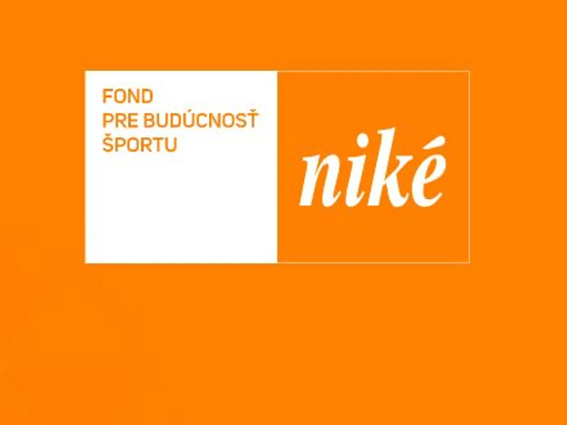 NIKÉ fond pre budúcnosť športu