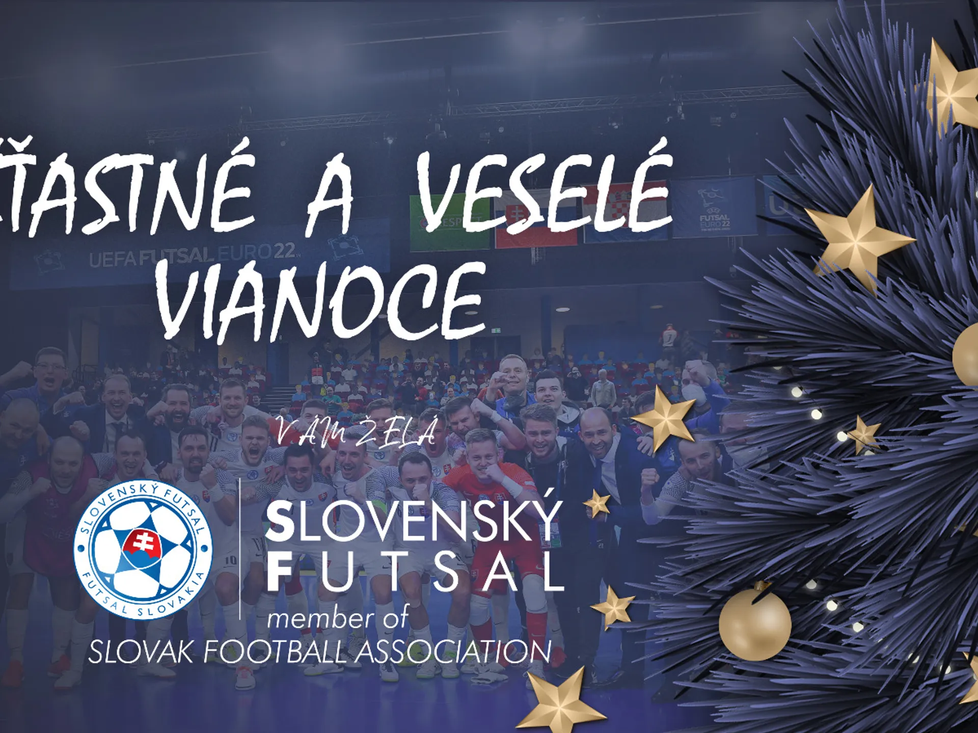 Pokojné sviatky a všetko dobré do futsalového roku 2023