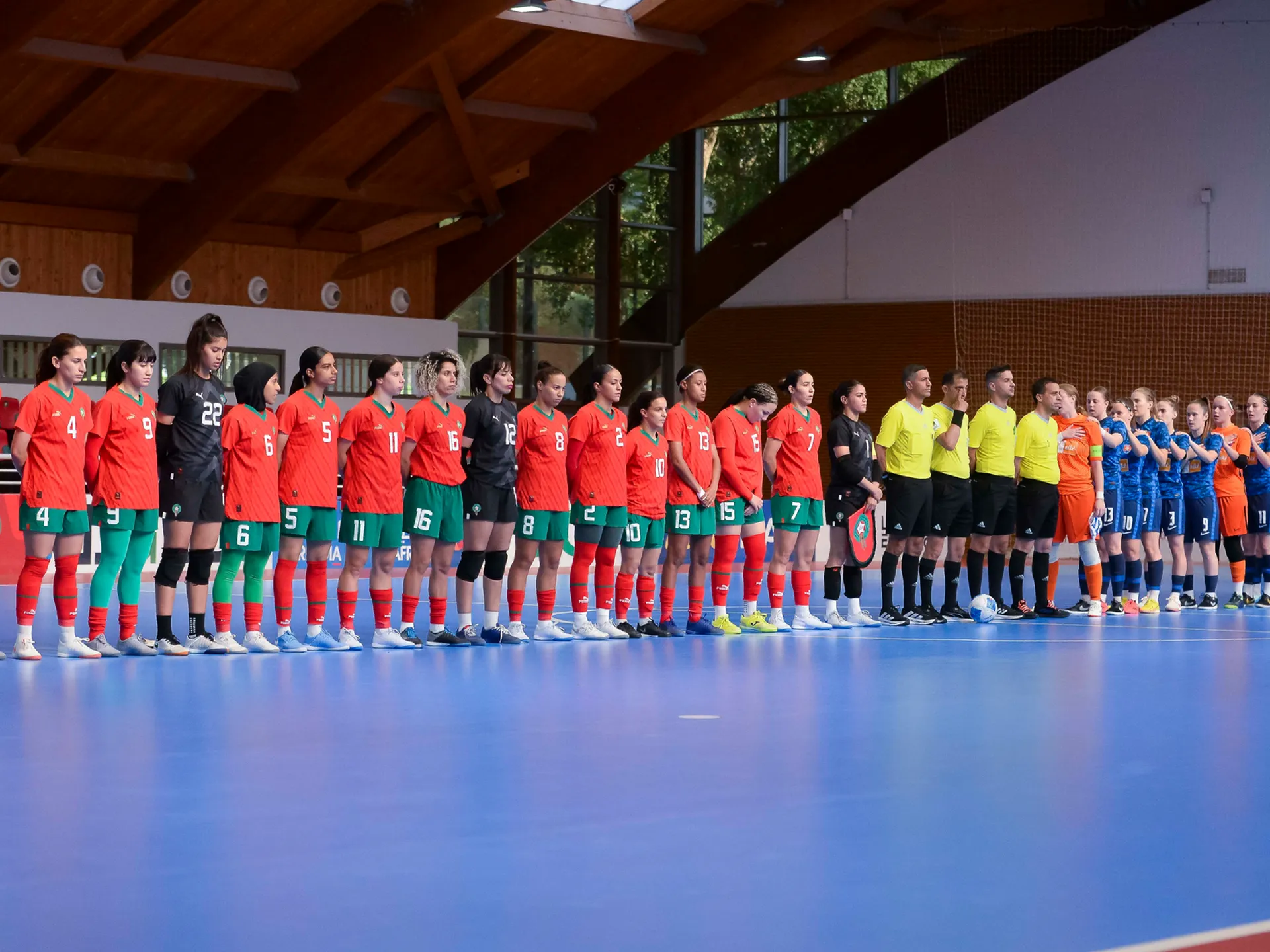 Ženská futsalová reprezentácia remizovala v prvom zápase v Rabate s Marokom 2:2