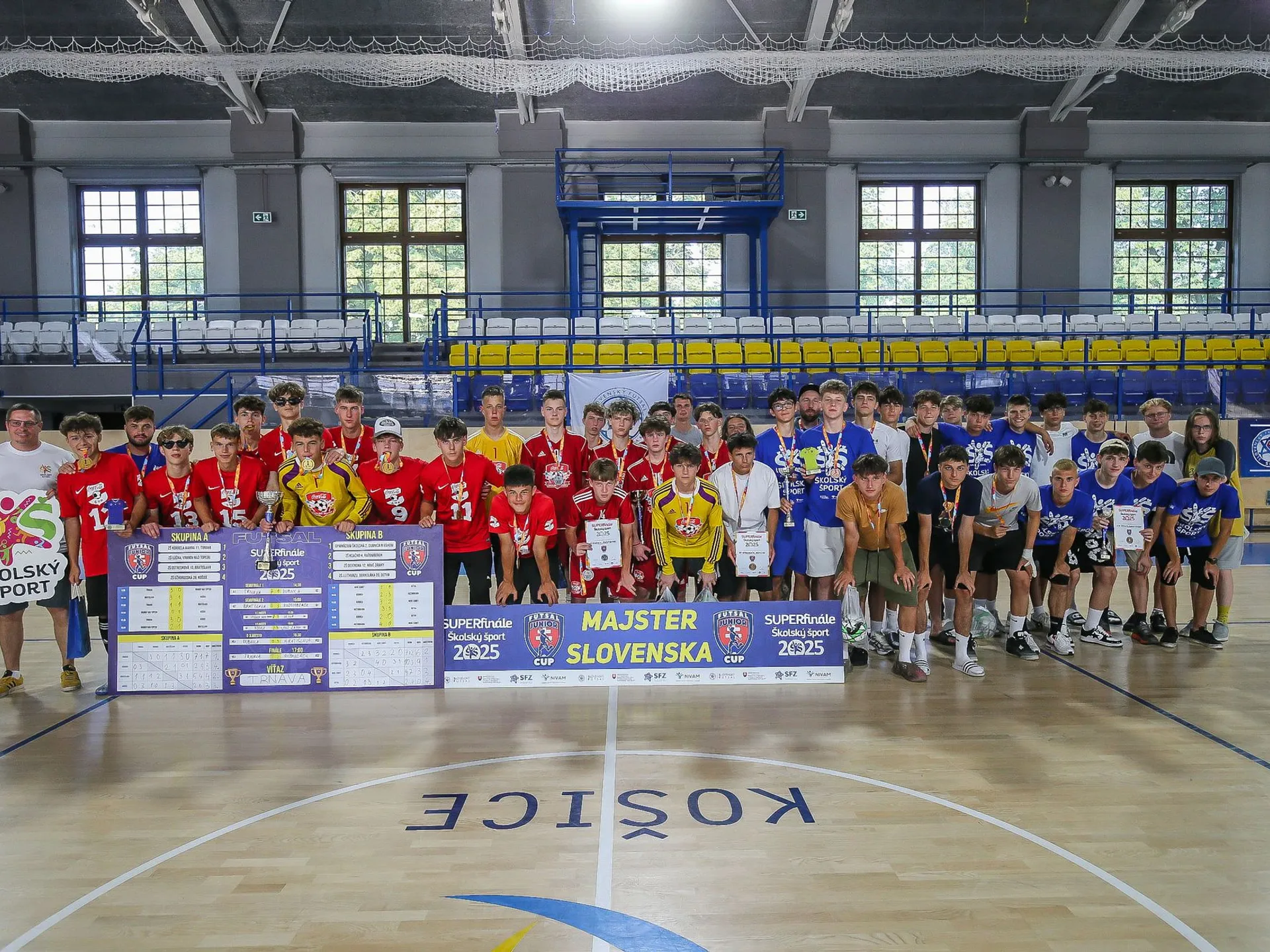 Novými majstrami Slovenska základných škôl vo futsale sa stali žiaci z Trnavy