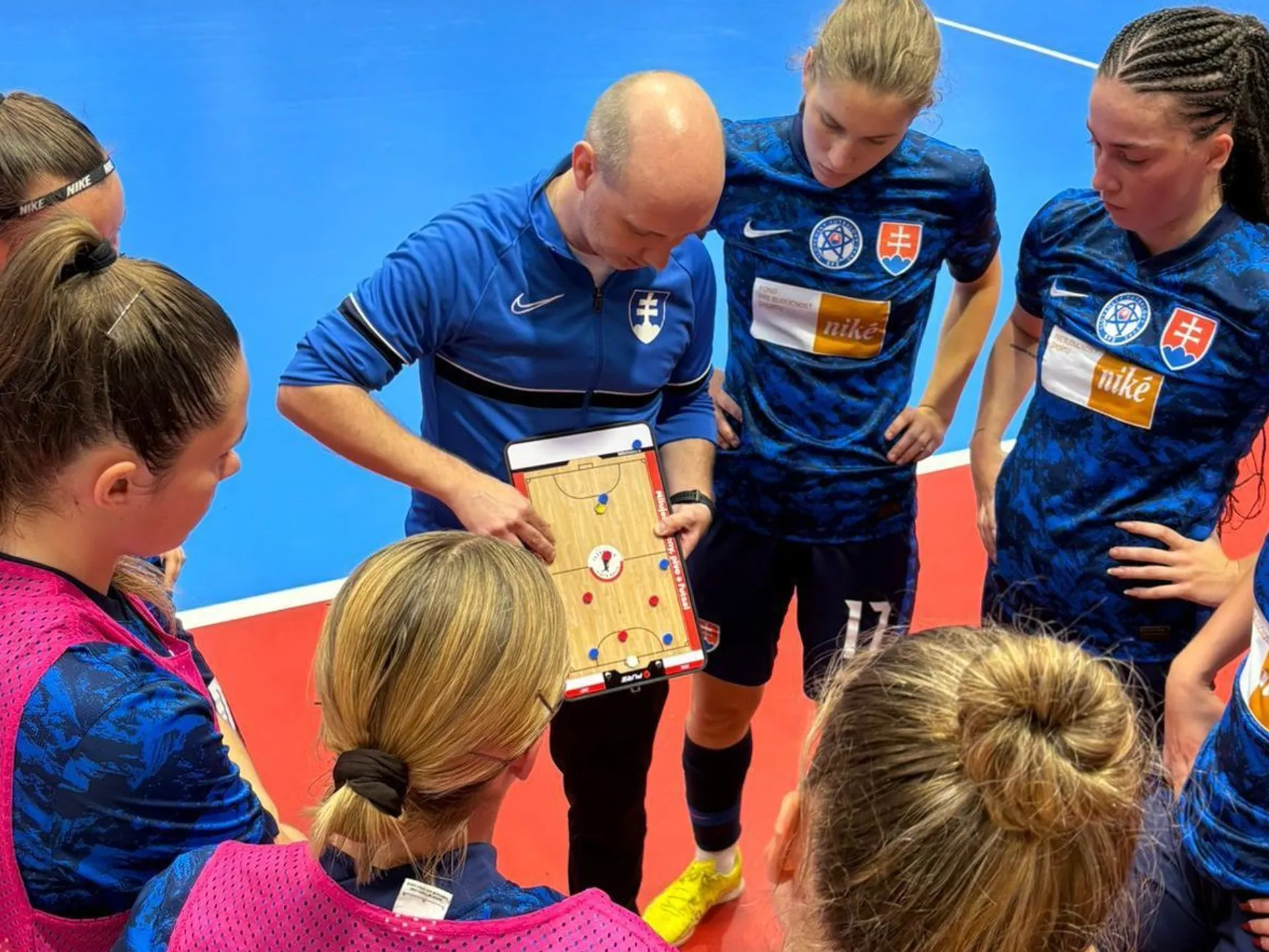 Kontrolný zraz ženskej futsalovej reprezentácie v Malackách