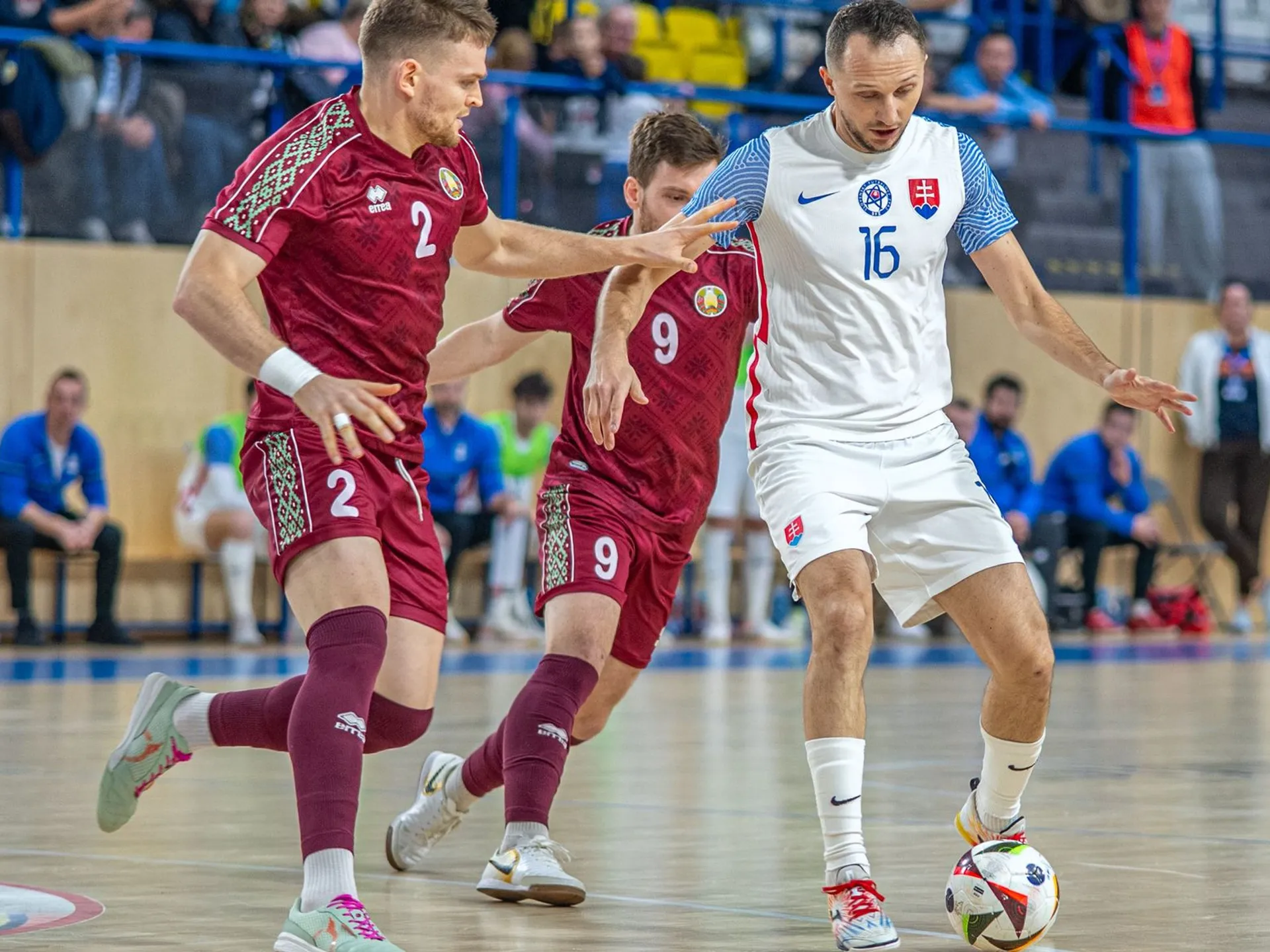 Slováci remizovali s Bieloruskom, Košice videli šesťgólový futsal