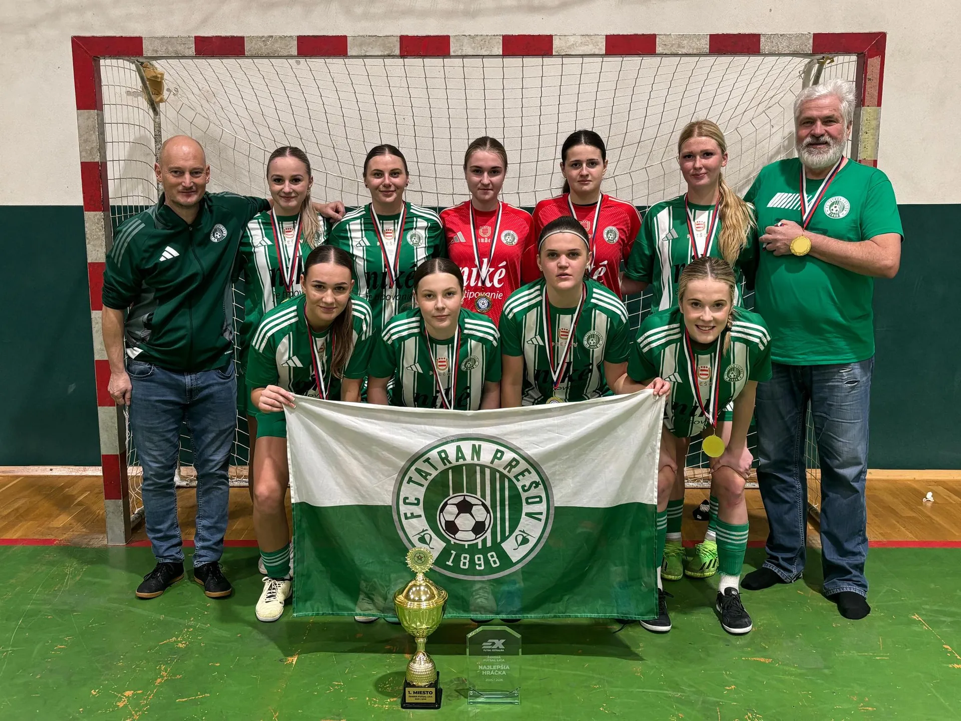 Ženská Futsal Liga napísala príbeh, aký sa nevidí každý rok. Titul do Prešova