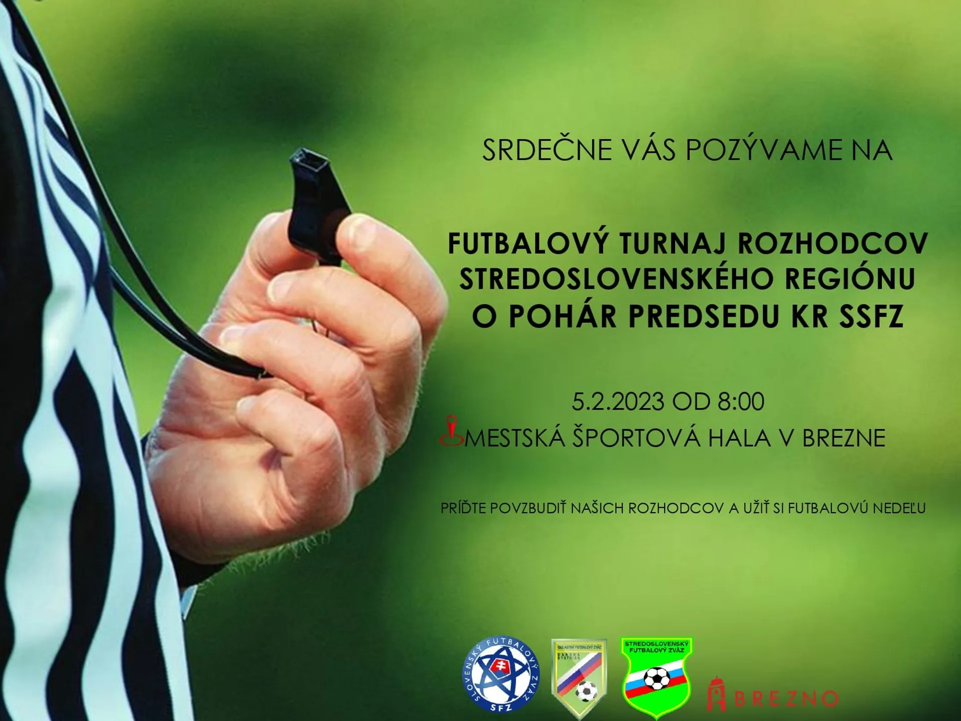 Futbalový turnaj rozhodcov