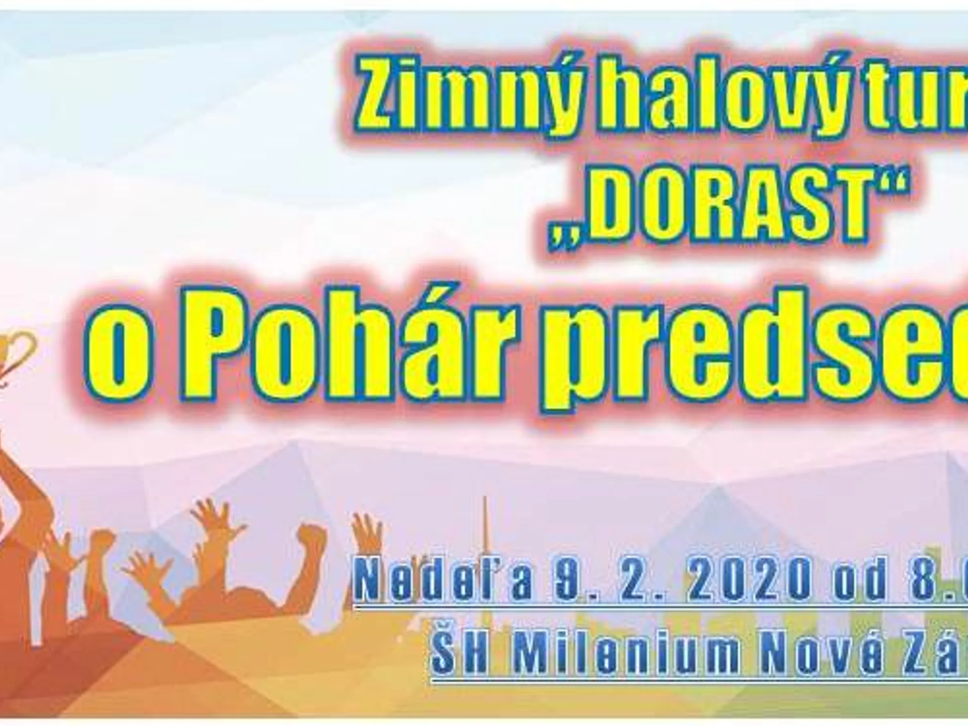 Propozície, Súpiska a Časový rozpis zápasov - ZHT dorastencov o Pohár predsedu ObFZ - 9.2.2020