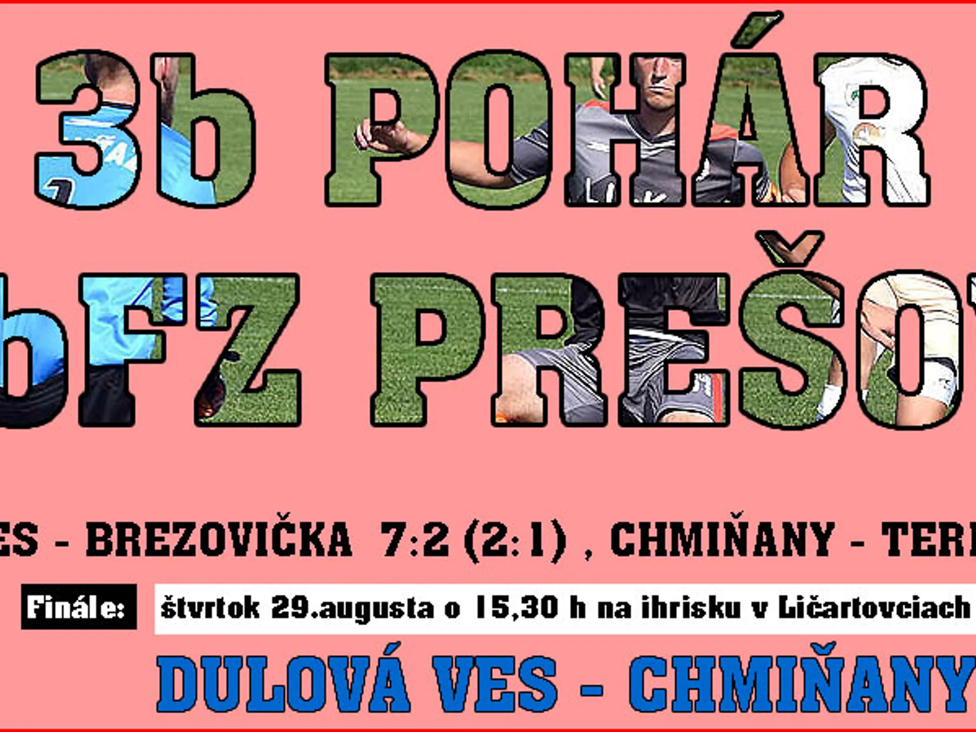 3b POHÁR ObFZ PREŠOV 2020