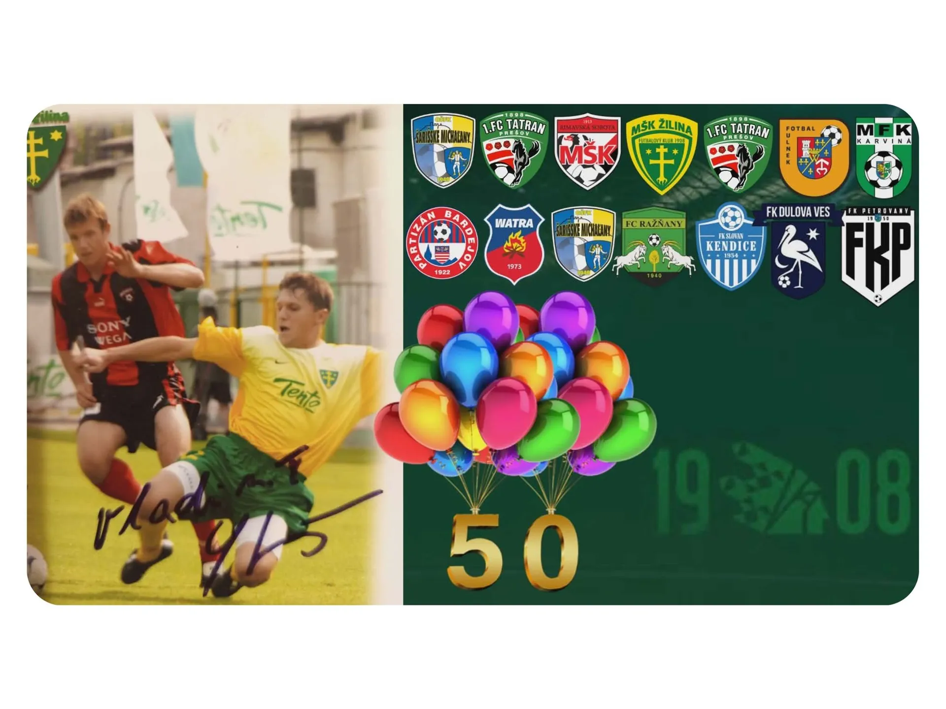 FUTBALISTA, HOKEJISTA A HOKEJBALISTA MÁ DNES 50 