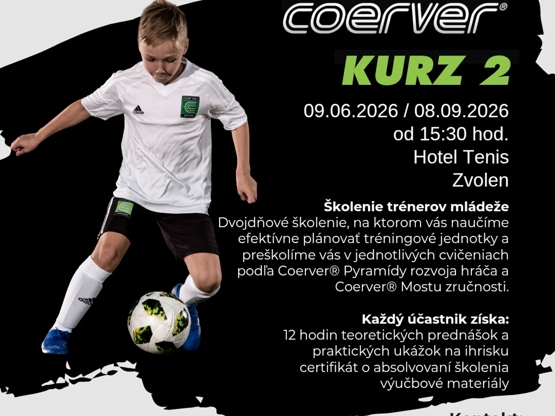 COERVER® COACHING KURZ 2 - Zvolen