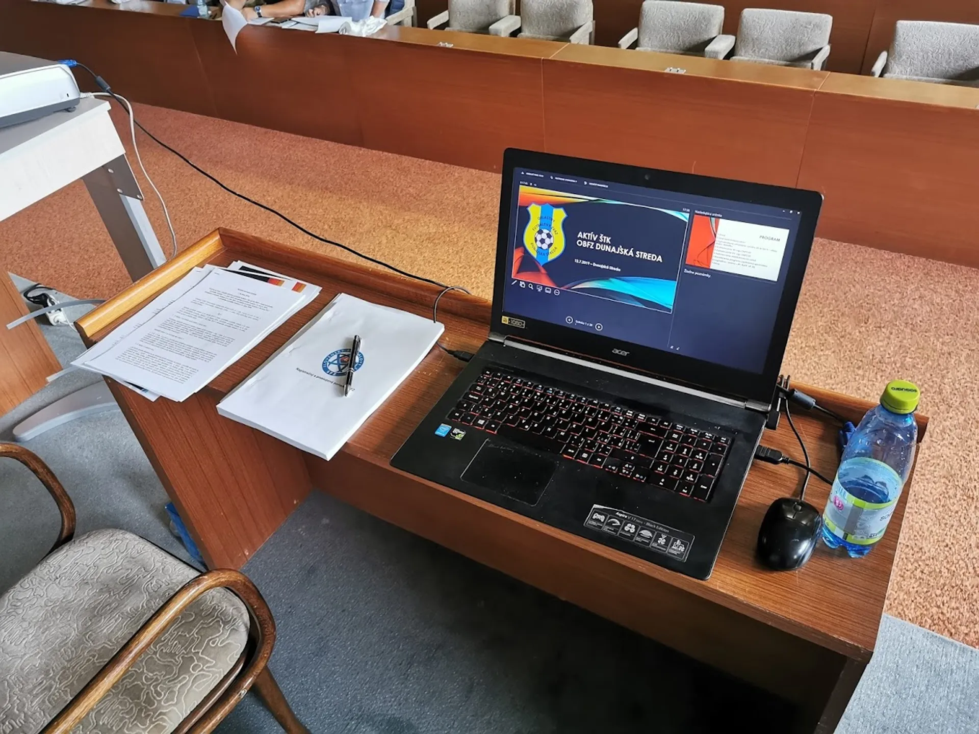 Aktív ŠTK ObFZ Dunajská Streda zo dňa 12.7.2019