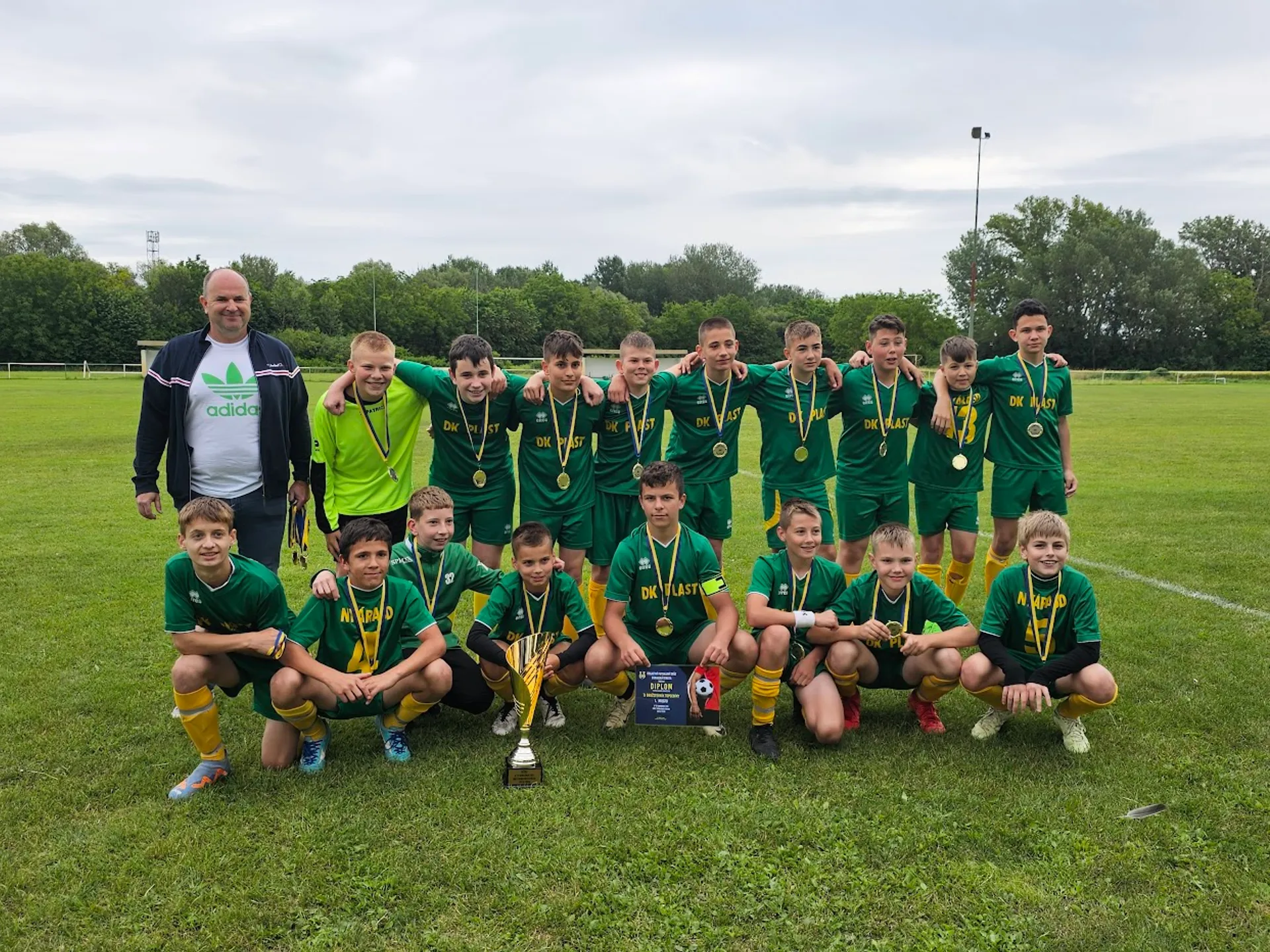 Víťaz KUKKONIA LIGY U13 - TJ Družstevník TOPOĽNÍKY 