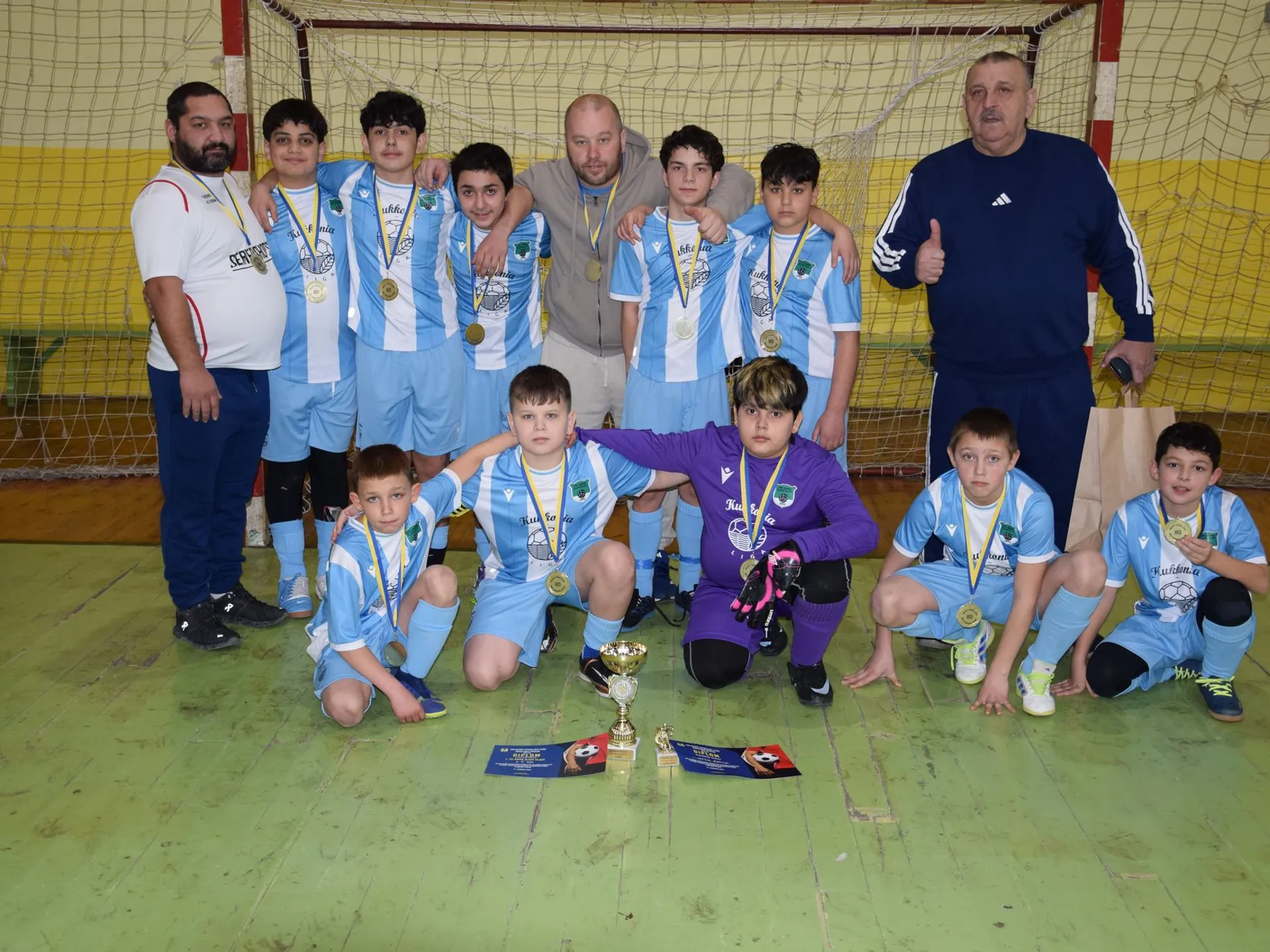 Halový turnaj Kukkonia Ligy U13 pre 1.FC Roma Zlaté Klasy