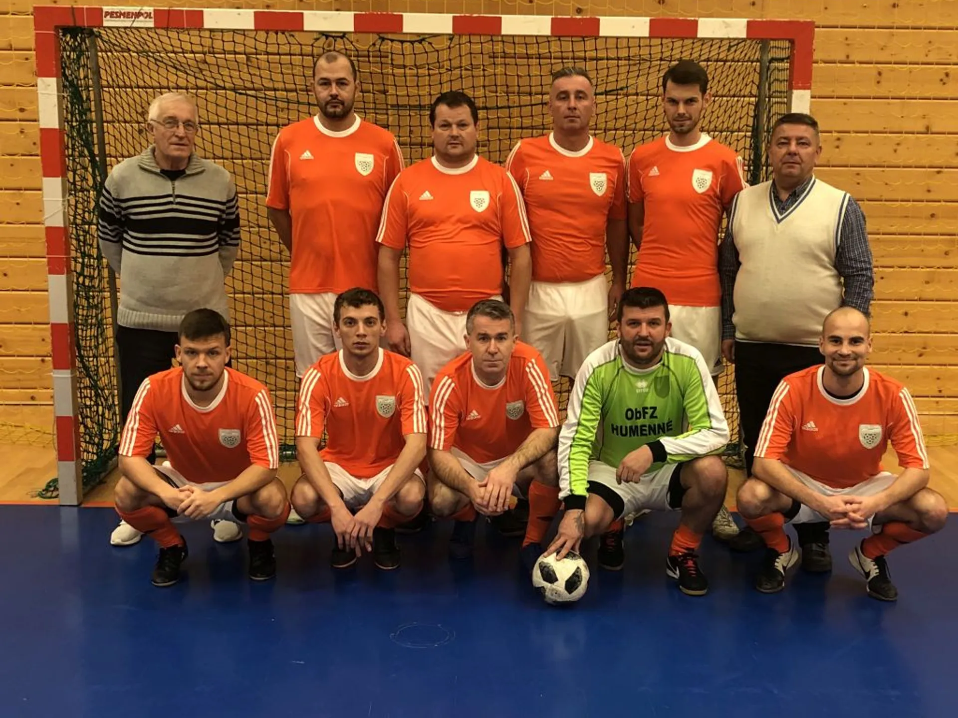 Výber rozhodcov ObFZ Humenné na turnaji rozhodcov VsFZ v Košiciach v skupine obsadil 3.miesto