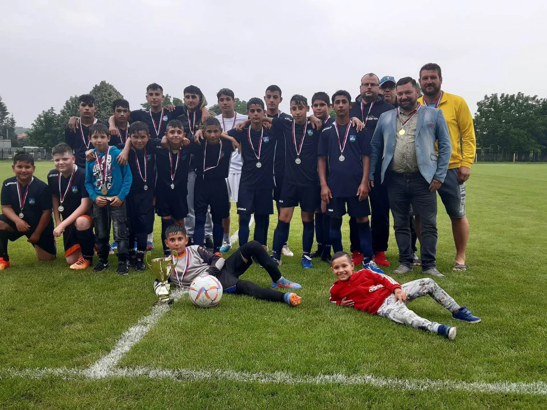 Ocenenie víťaza IV. ligy starších žiakov U-15 súťaží ObFZ 2022/2023