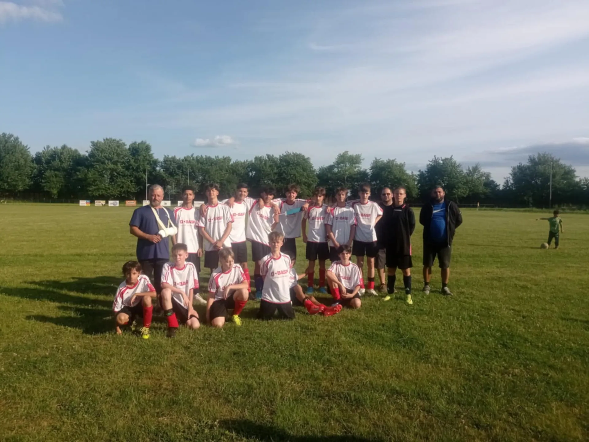 Ocenenie víťaza V. ligy žiakov U15 súťaží ObFZ 2024/2025