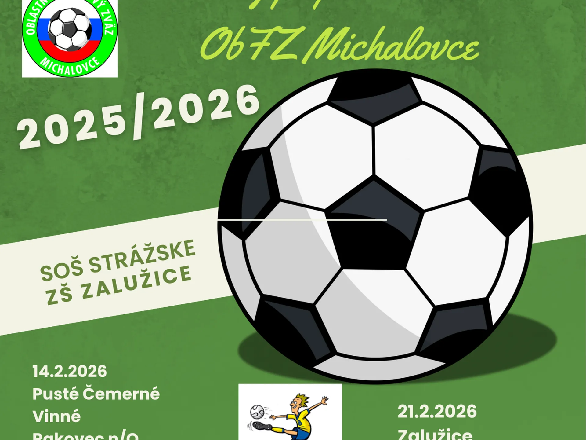 3. ročník „Turnaja ObFZ Michalovce družstiev prípraviek U11 FO a FK v halovom futbale“ pre sezónu 2025/2026 - 1. kvalifikačný turnaj