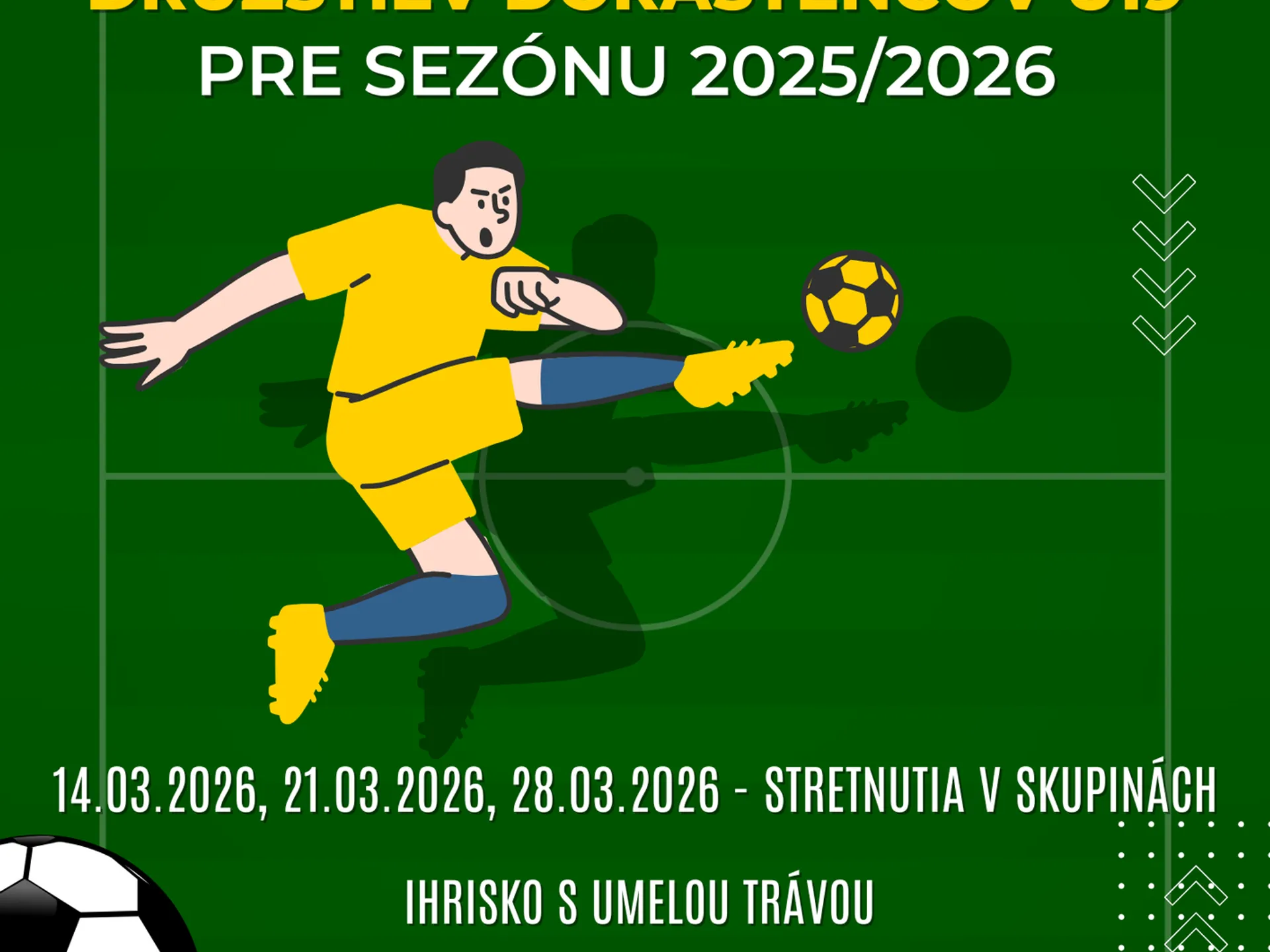Skrátená forma súťaže družstiev v kategórii dorastencov U19 FO a FK na umelej tráve pre sezónu 2025/2026 - materiály
