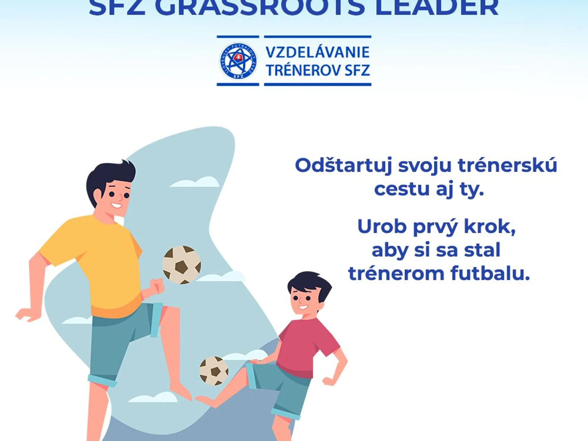 Nové online školenie trénerov SFZ s názvom: "SFZ Grassroots leader"