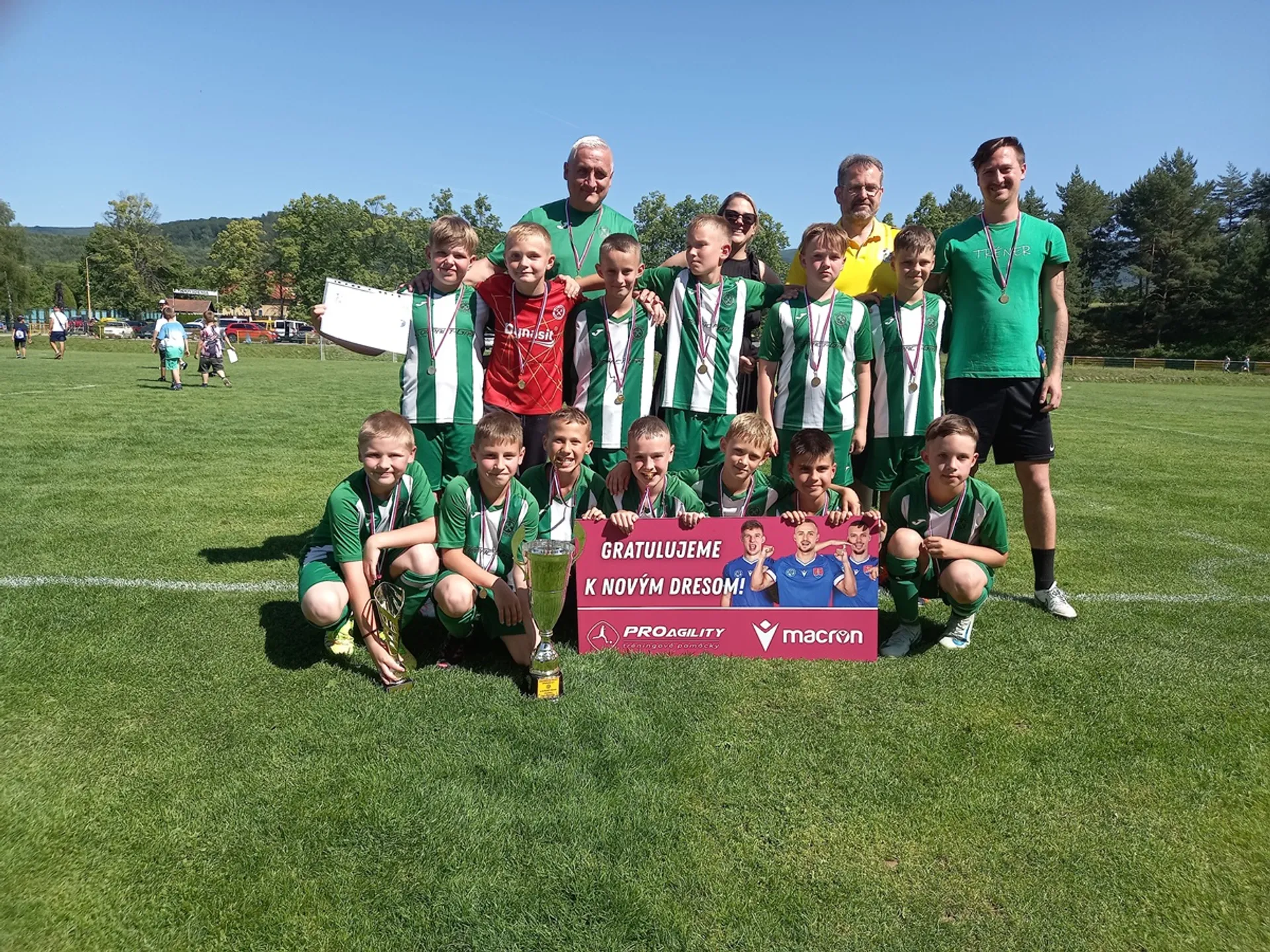Majstrom oblasti U11 2024/25 sa stala prípravka MFK Baník Handlová.