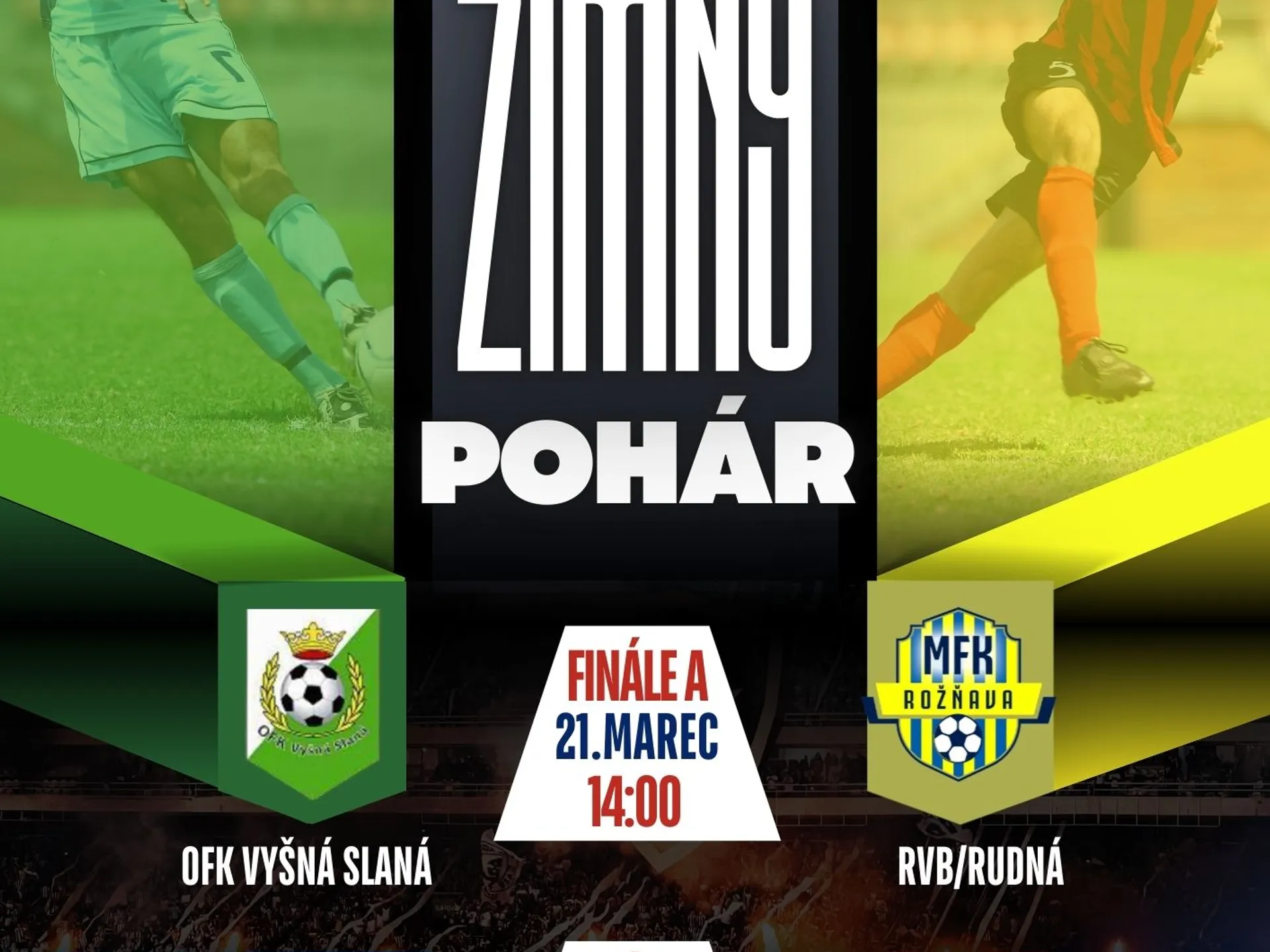 Zimný pohár predsedu ObFZ Rožňava 2026 - Finálové zápasy v sobotu a v nedeľu 