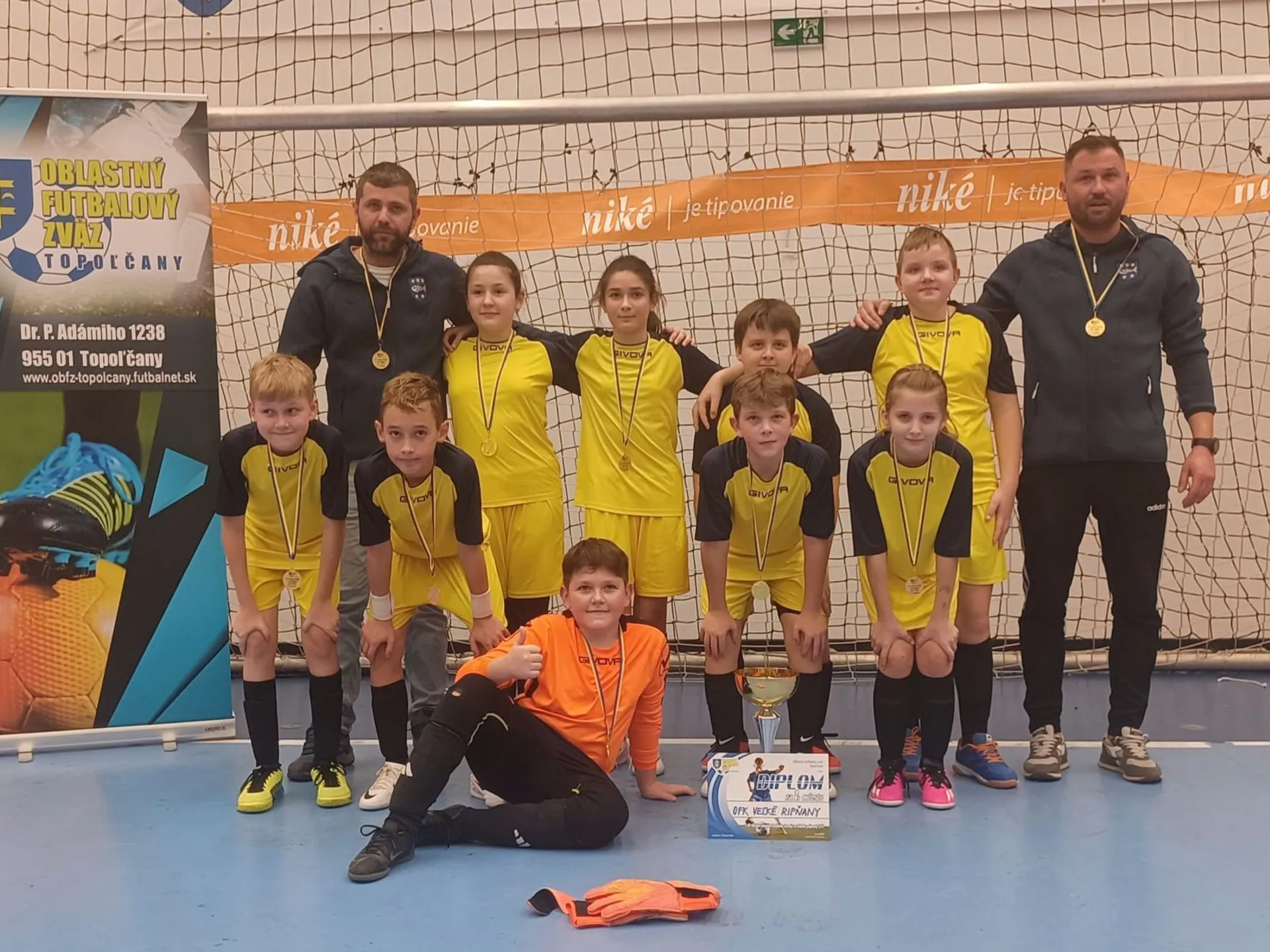 TURNAJ  ObFZ  PRIPRAVKY  U11  VYHRALI  VEĽKÉ  RIPŇANY