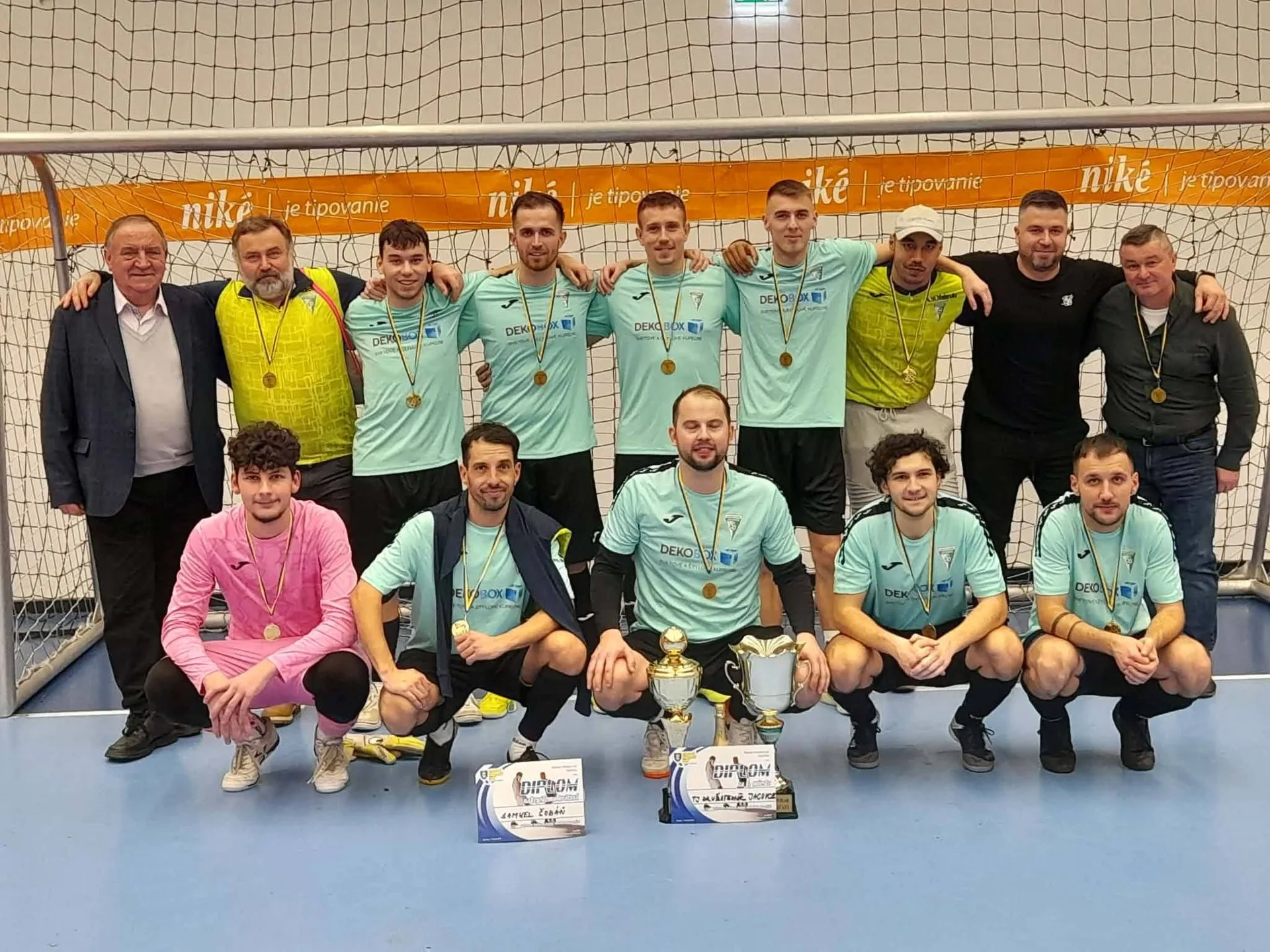 VÍŤAZSTVO IDE DO JACOVIEC NA XXIII. ROČNÍKU TURNAJA ObFZ DOSPELÝCH