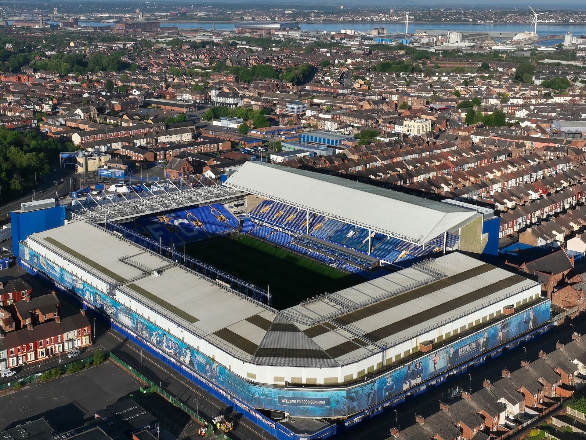 Goodison Park v Evertone.